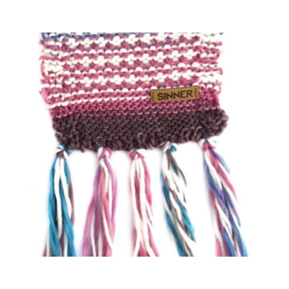 Sinner Sierra Junior Sjaal - Wit Melange 1 Sinner Sierra Junior Sjaal - Wit Melange