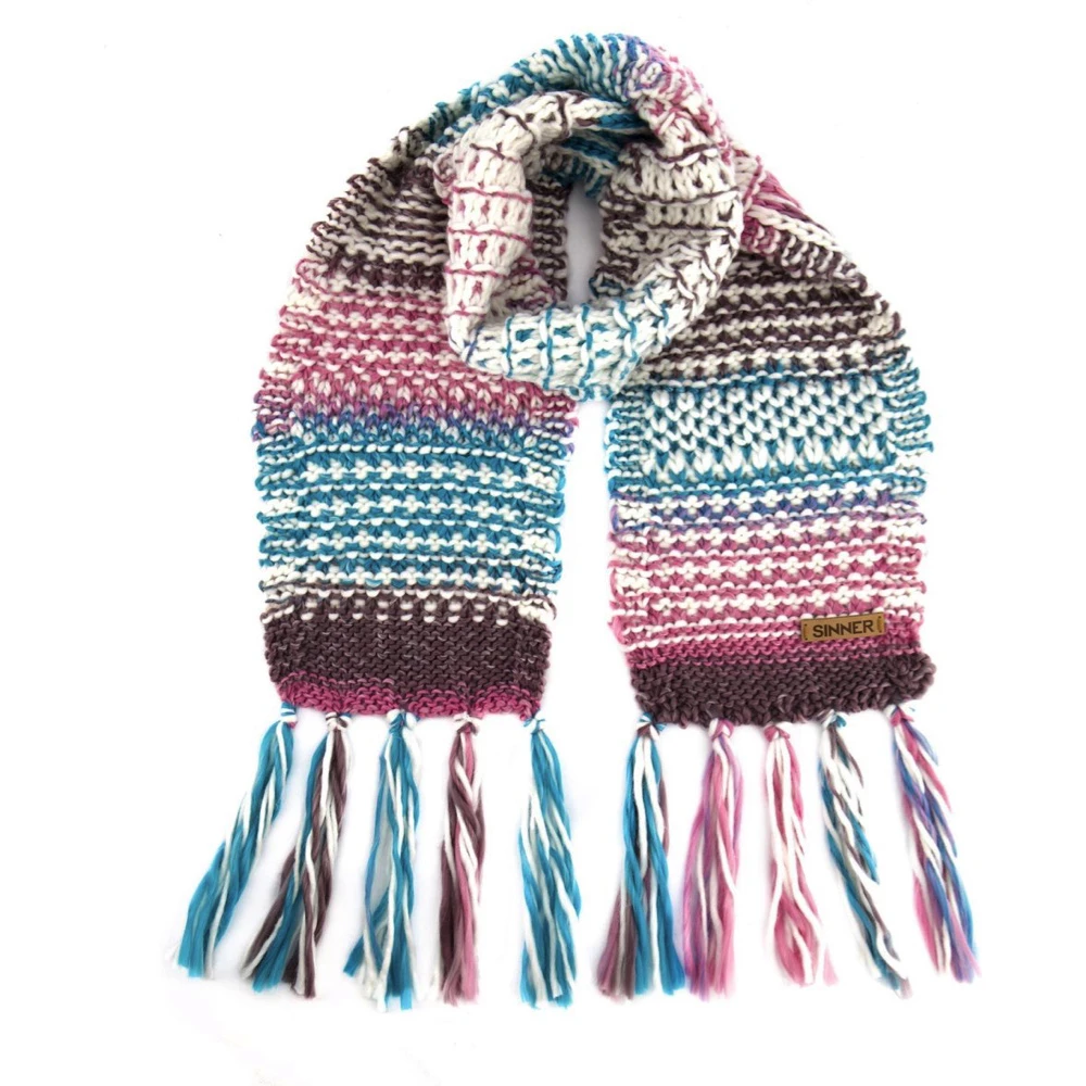 Sinner Sierra Junior Sjaal - Wit Melange 2 Sinner Sierra Junior Sjaal - Wit Melange - Afbeelding 2