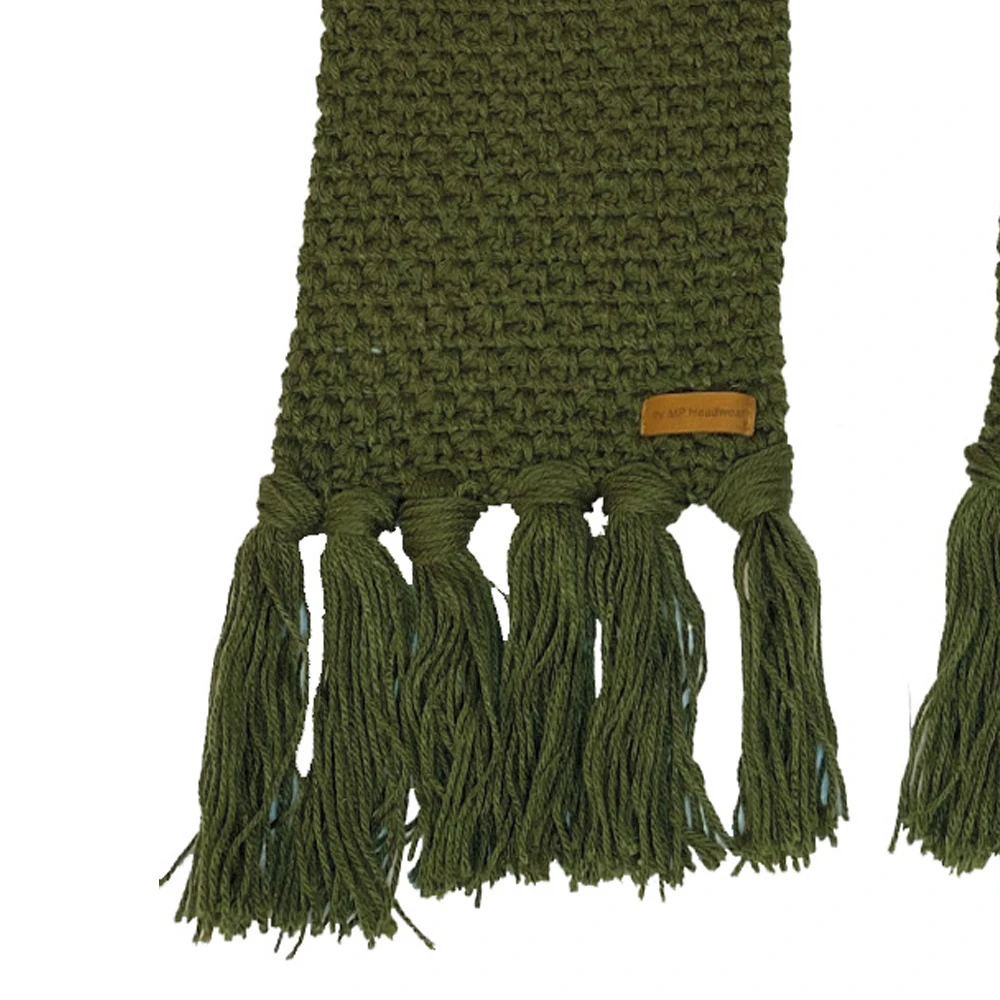 By MP Headwear Scarf Classic C Sjaal - Army Green 5 By MP Headwear Scarf Classic C Sjaal - Army Green - Afbeelding 5