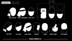 Sinner Kids Bandana 'Robots' - Black