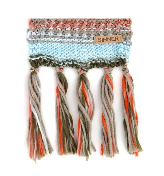 Sinner Sierra Junior Sjaal - Grey Melange 1 Sinner Sierra Junior Sjaal - Grey Melange