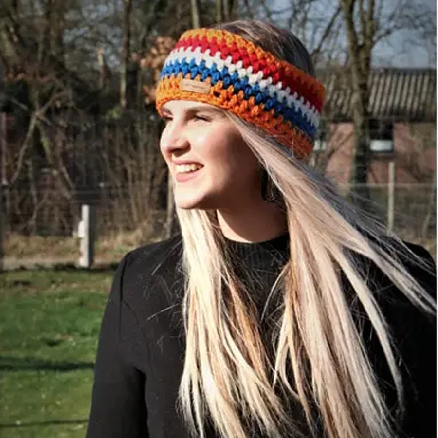 By MP Headwear Peperkamp Holland House Style Hoofdband - Oranje 1 By MP Headwear Peperkamp Holland House Style Hoofdband - Oranje