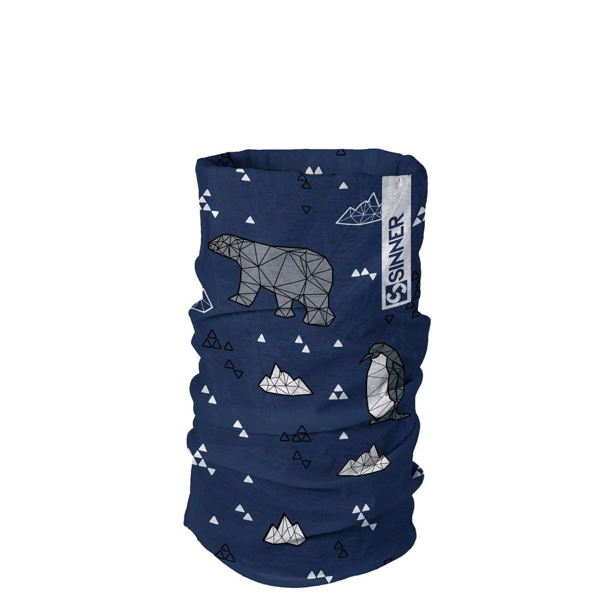 Sinner Kids Bandana 'Winter Wonderland' - Blue 4 Sinner Kids Bandana 'Winter Wonderland' - Blue - Afbeelding 4