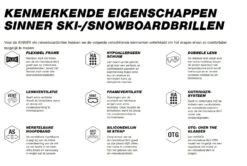 Sinner Olympia Skibril - Matte Neon Yellow | Double Full Orange Mirror (Cat. 3)