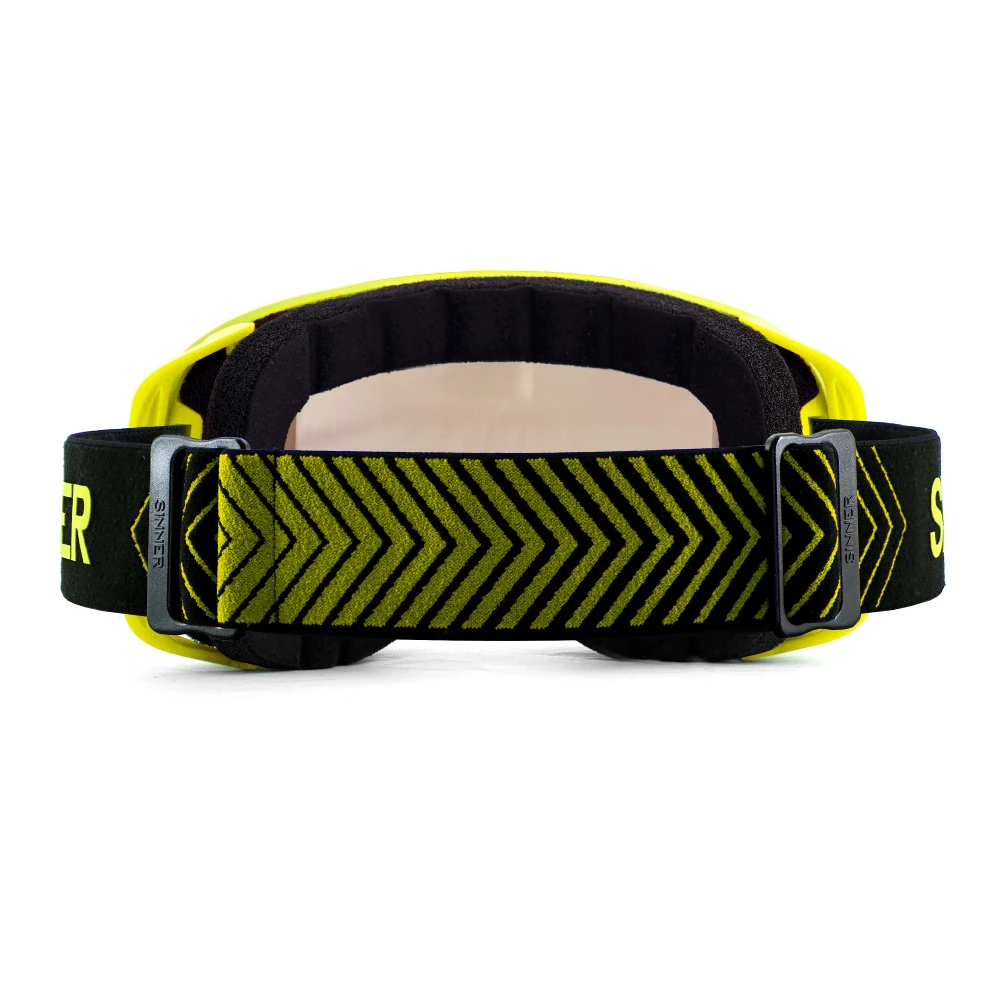 Sinner Olympia Skibril - Matte Neon Yellow | Double Full Orange Mirror (Cat. 3) 7 Sinner Olympia Skibril - Matte Neon Yellow | Double Full Orange Mirror (Cat. 3) - Afbeelding 7