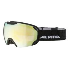 Alpina S Pheos Q Skibril - Black Matt | Quatroflex Mirror Gold (Cat.2) -SINNER Verkoopwinkel image 232