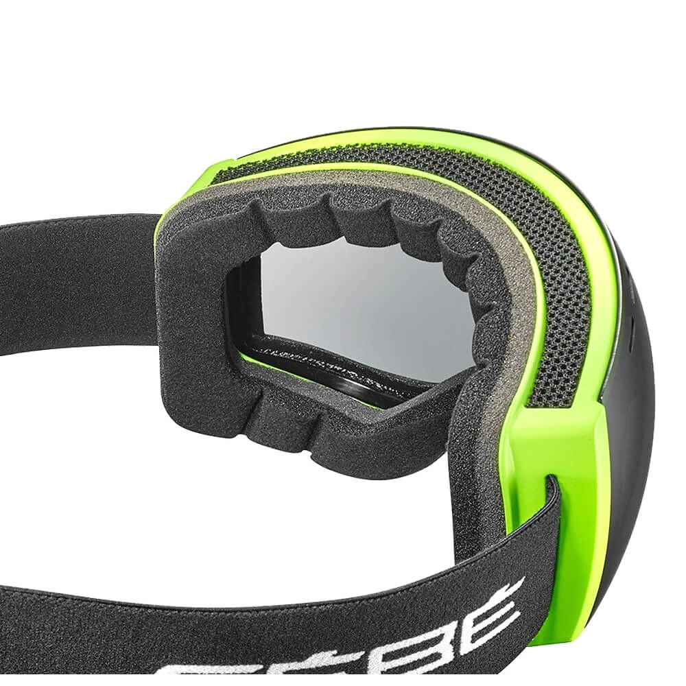 Cébé Cloud CG33006 Skibril - Acid Lime Matte | Grey Ultra Black Lens (Cat.3) 2 Cébé Cloud CG33006 Skibril - Acid Lime Matte | Grey Ultra Black Lens (Cat.3) - Afbeelding 2