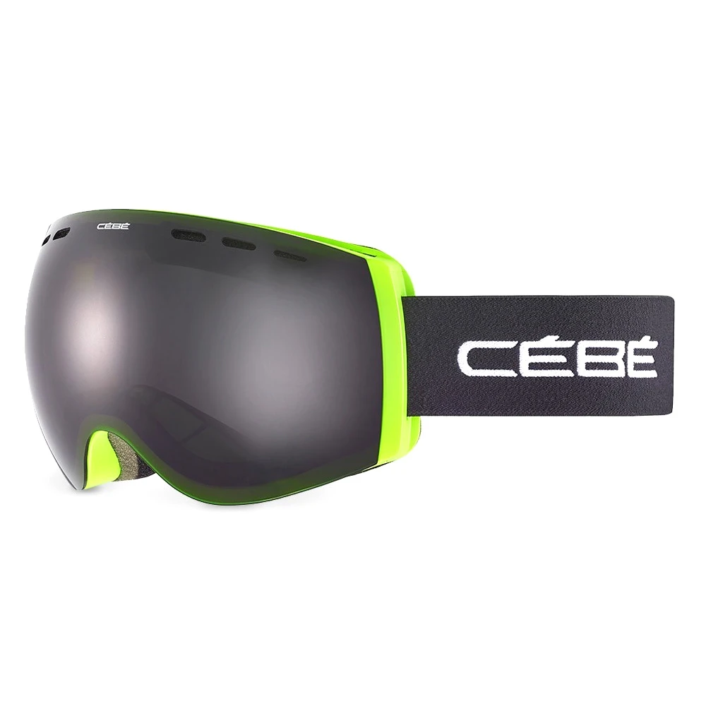 Cébé Cloud CG33006 Skibril - Acid Lime Matte | Grey Ultra Black Lens (Cat.3) 5 Cébé Cloud CG33006 Skibril - Acid Lime Matte | Grey Ultra Black Lens (Cat.3) - Afbeelding 5