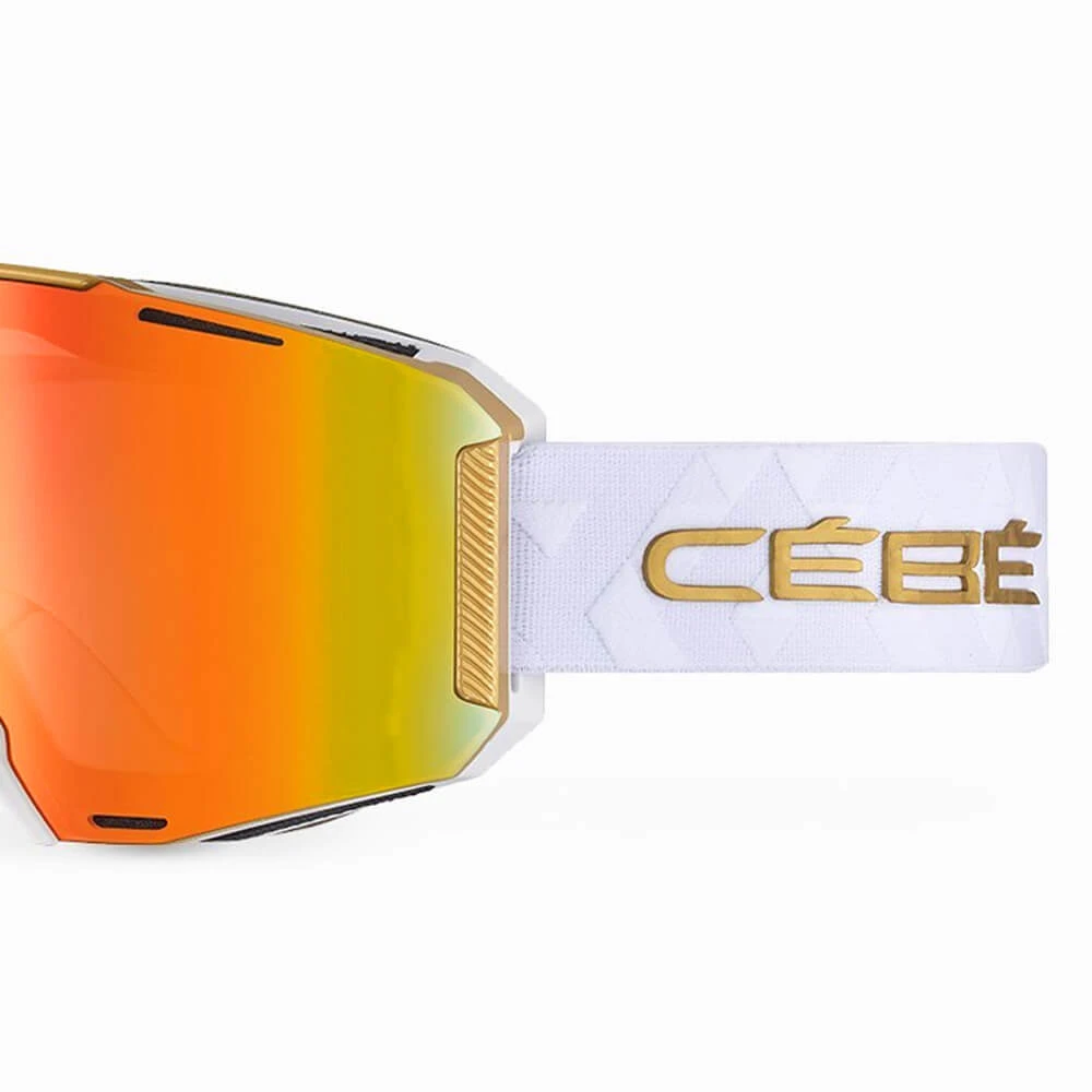 Cébé Slider CG18504 Photochromic Skibril | White Gold Shiny | Amber Flash Red Flash Mr. Cat.1-3 4 Cébé Slider CG18504 Photochromic Skibril | White Gold Shiny | Amber Flash Red Flash Mr. Cat.1-3 - Afbeelding 4