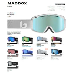 BOLLE Bollé Maddox Skibril | Royal Blue Matte | Azure Lens Cat. 2 -SINNER Verkoopwinkel image 313