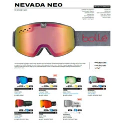 BOLLE Bollé Nevada Neo Photochromic Skibril - Zwart | Phantom Green Lens Cat. 0-3 -SINNER Verkoopwinkel image 338