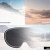Alpina Scarabeo Junior OTG Skibril - White | Photochromic VarioFlex Cat. 1-2