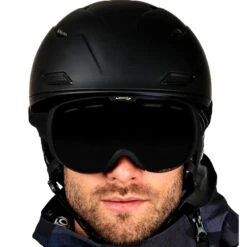 Brunotti Vally Skibril - Black | Quantum Mirror Black Lens (Cat.3) -SINNER Verkoopwinkel image 348