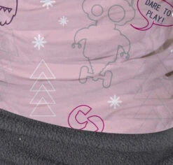 Sinner Fleece Kids Bandana 'Robots' - Pink -SINNER Verkoopwinkel image 35