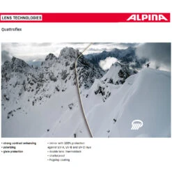 Alpina Arris Q OTG Skibril - Black | QuattroFlex Mirror Lens (Cat. 2) -SINNER Verkoopwinkel image 429