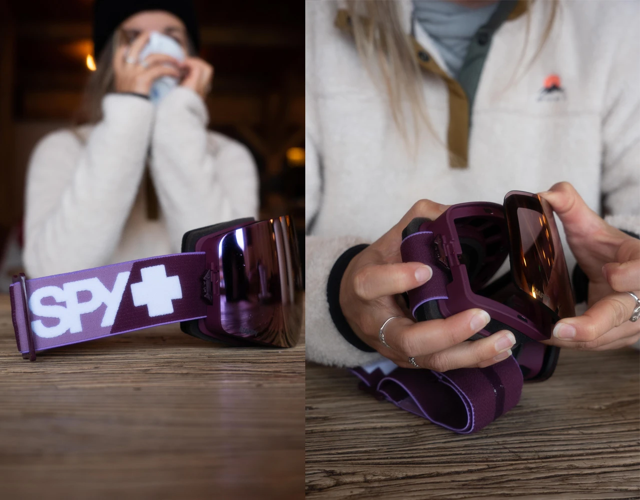 Spy+ Marauder Beyond Control Skibril | Orange | Happy Bronze Red Mirror (Cat. 3) + Happy LL Grey Green Red Mirror (Cat.1) 5 Spy+ Marauder Beyond Control Skibril | Orange | Happy Bronze Red Mirror (Cat. 3) + Happy LL Grey Green Red Mirror (Cat.1) - Afbeelding 5