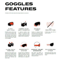 BOLLE Bollé Nevada Neo Photochromic Skibril - Titanium | Phantom Fire Red + Lemon Lens Cat. 0-3 -SINNER Verkoopwinkel image 607