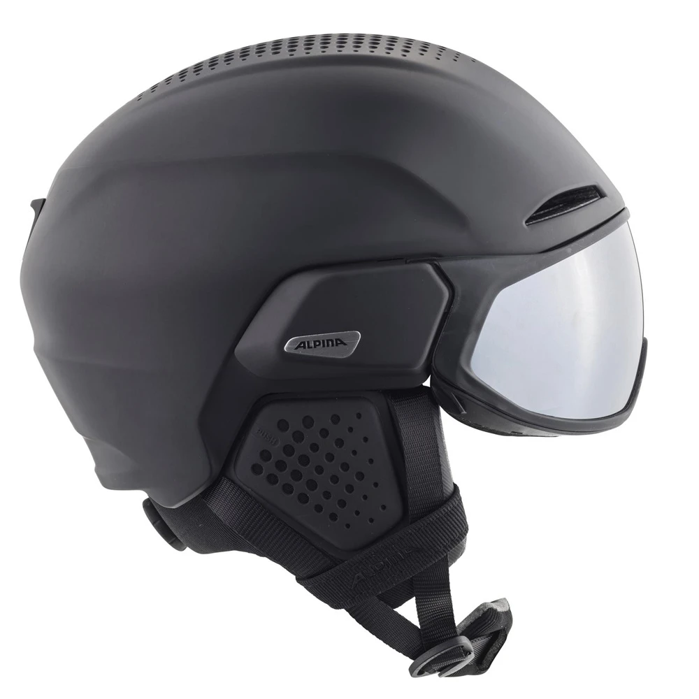 Alpina Alto V Skihelm Met Vizier | Black Matt | Varioflex S1-S2 6 Alpina Alto V Skihelm Met Vizier | Black Matt | Varioflex S1-S2 - Afbeelding 6