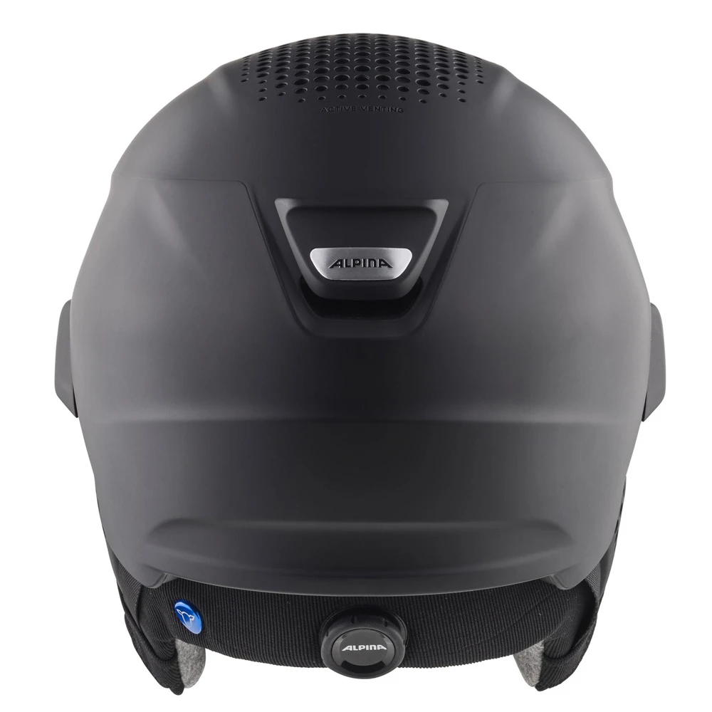 Alpina Alto V Skihelm Met Vizier | Black Matt | Varioflex S1-S2 8 Alpina Alto V Skihelm Met Vizier | Black Matt | Varioflex S1-S2 - Afbeelding 8