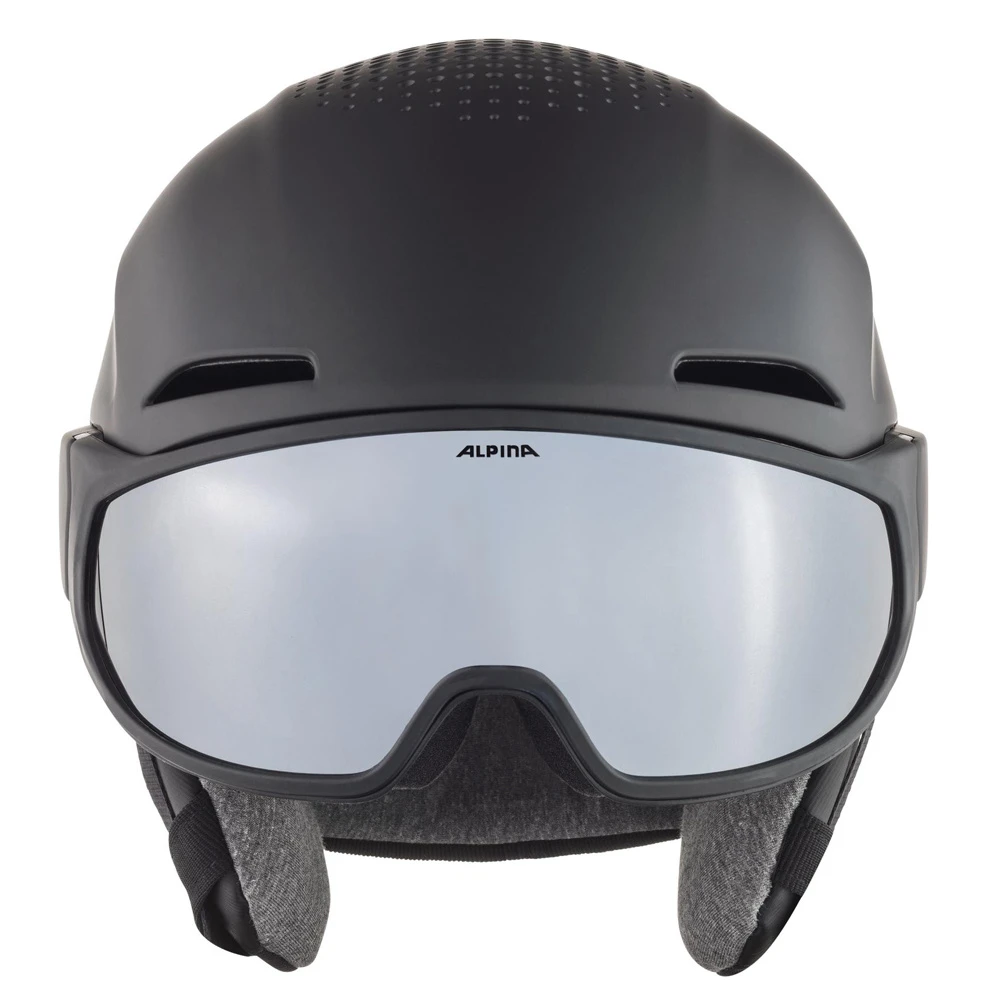 Alpina Alto V Skihelm Met Vizier | Black Matt | Varioflex S1-S2 10 Alpina Alto V Skihelm Met Vizier | Black Matt | Varioflex S1-S2 - Afbeelding 10