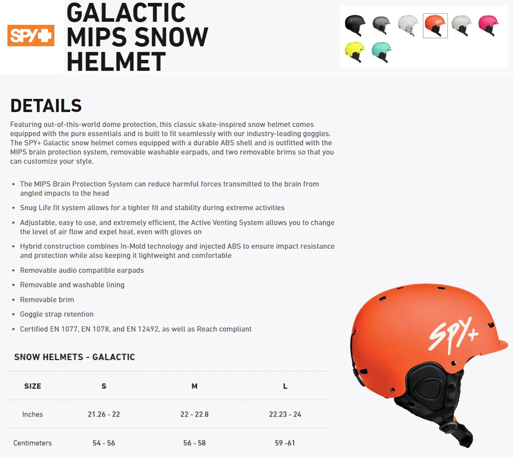 Spy+ Galactic MIPS Skihelm | Matte Neon Pink 2 Spy+ Galactic MIPS Skihelm | Matte Neon Pink - Afbeelding 2