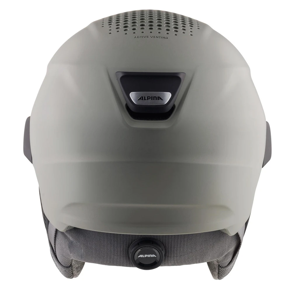 Alpina Alto Q Lite Skihelm Met Vizier | Moon Grey Matt | Quatroflex Lite S2 3 Alpina Alto Q Lite Skihelm Met Vizier | Moon Grey Matt | Quatroflex Lite S2 - Afbeelding 3