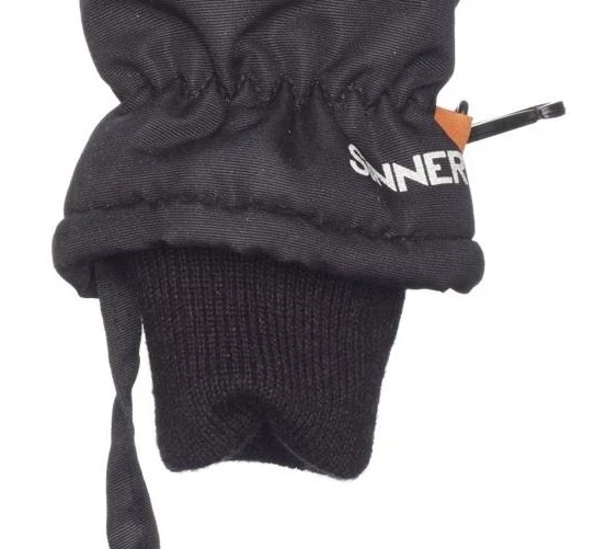 Sinner Timothy Junior Wanten - Zwart Blauw 2 Sinner Timothy Junior Wanten - Zwart Blauw - Afbeelding 2