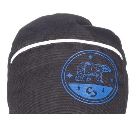 Sinner Timothy Junior Wanten - Zwart Blauw 3 Sinner Timothy Junior Wanten - Zwart Blauw - Afbeelding 3