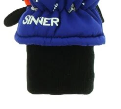 Sinner Tim Junior Wanten - Zwart Blauw -SINNER Verkoopwinkel image 825
