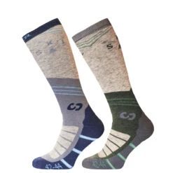 Sinner Ski Mountain Heren Ski Sokken Grijs - Double Pack 7 Sinner Ski Mountain Heren Ski Sokken Grijs - Double Pack -SINNER Verkoopwinkel image 84