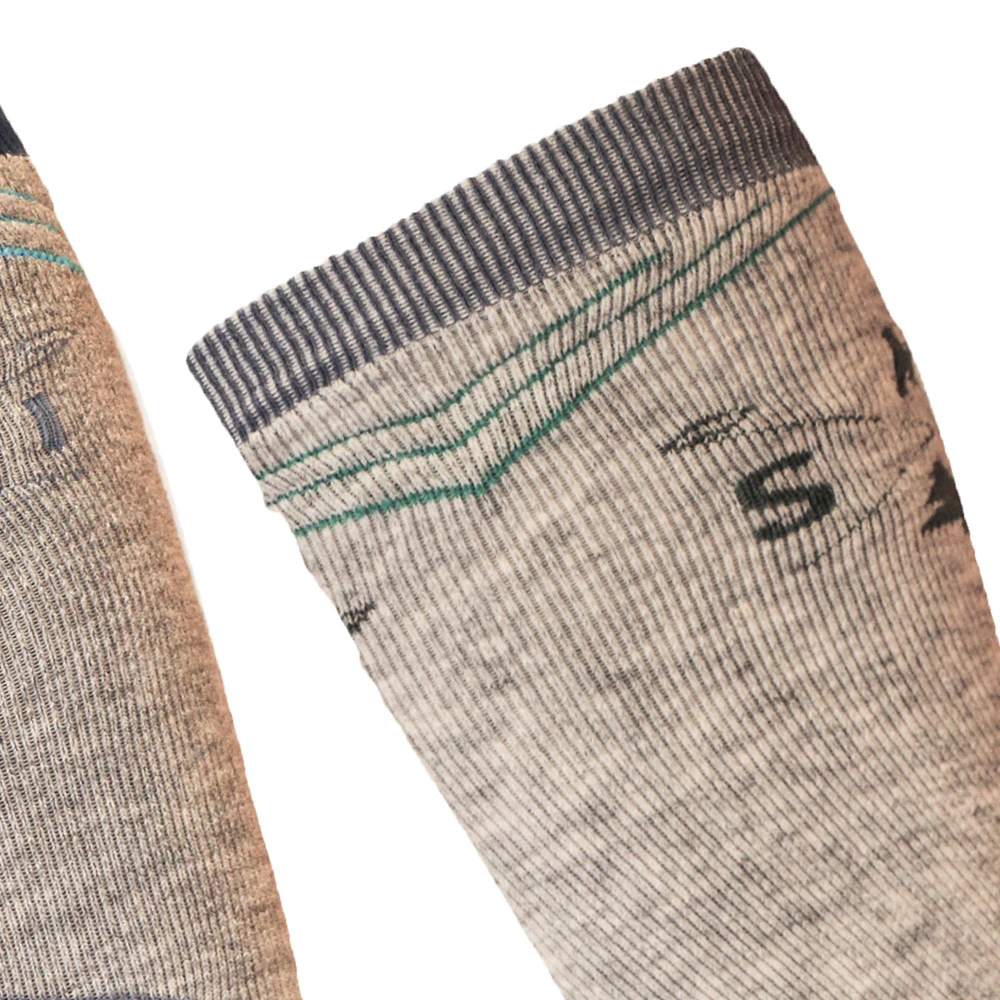 Sinner Ski Mountain Heren Ski Sokken Grijs - Double Pack 4 Sinner Ski Mountain Heren Ski Sokken Grijs - Double Pack - Afbeelding 4