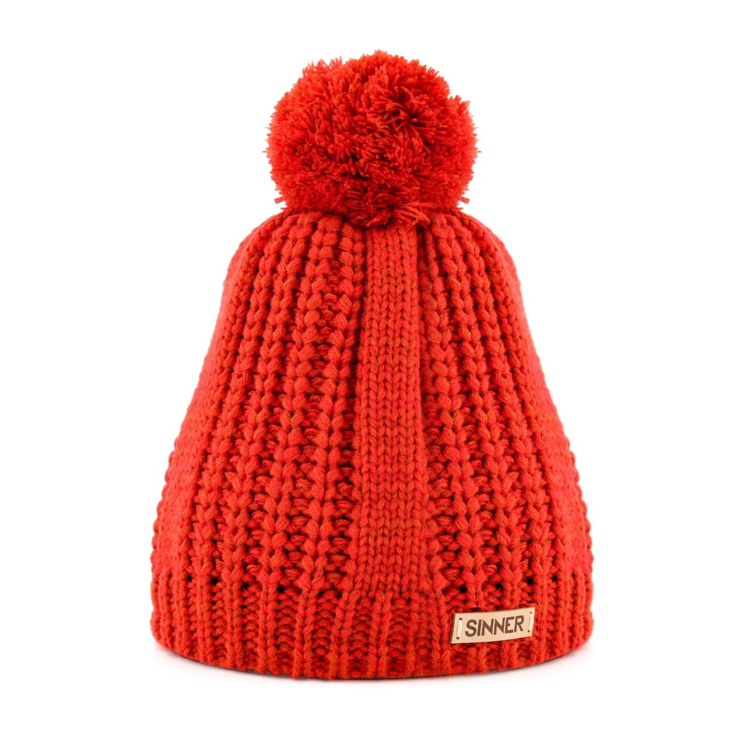 Sinner Wofford Kids Beanie - Red 3 Sinner Wofford Kids Beanie - Red - Afbeelding 3