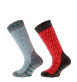 SINNER Verkoopwinkel 32 Sinner Stars Kids Ski Sokken - Double Pack